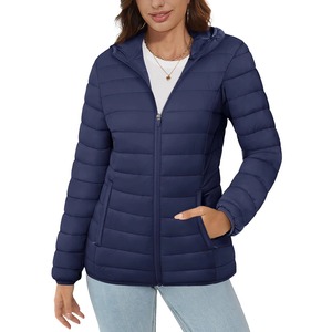 Hiver Femmes Coton Rembourré Chaud Down Snow Parka Hooded Puffer Jacket Drawstring Women Parkas High Quality Cotton Padded Coat - Product Image 1