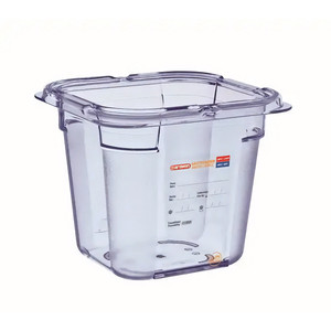 Bandeja Gastronorm Araven GN 1/6 ABS 17.6 x 16.2 x 15 h cm, Contenedores Gastronorm, Equipo de Hostelería al por Mayor - Product Image 1