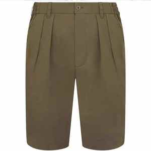 Shorts d'été personnalisés pour hommes, décontractés, en toile et polyester, avec cordon de serrage, taille mi-haute, poches, imprimés, tricotés - Product Image 1