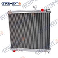 Radiador GTGMOTO para Nissan Titan/ Armada Infiniti QX56 5.6L 2004-2015 radiador de aluminio de 3 núcleos