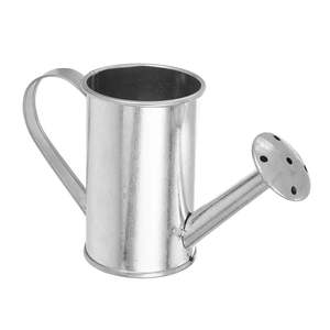 Arrosoir élégant en métal avec finition décorative Long bec poignée de transport facile grande capacité pour balcon jardin fleurs d'intérieur - Product Image 3