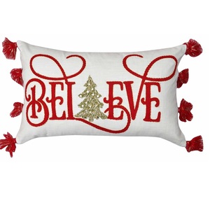 Chất Lượng Cao Cấp Thân Thiện Với Môi Giáng Sinh Đệm Vải Thêu Đính Cườm Dệt Kỹ Thuật Trang Trí Kỳ Nghỉ - Product Image 2