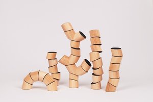 Piedras de equilibrio de madera, accesorio para clasificación de madera, piedras de equilibrio de roca, de Tradnary - Product Image 5