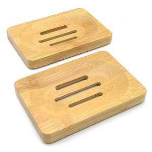 Soporte de madera 100% para jabón, soporte para jabonera de bambú para baño, uso en restaurantes, personalizado a precio asequible - Product Image 6