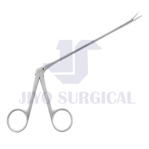 Forceps à action crocodile Fuller de qualité supérieure, droits, noirs, 80 mm, micro-forceps pour oreilles / micro-forceps alligator dentelés-droits - Product Image 5