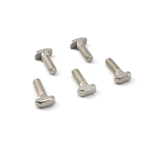 Boulon en T en acier forgé, solution de fixation industrielle robuste, conçu pour l'assemblage structurel sécurisé des machines de construction - Product Image 4