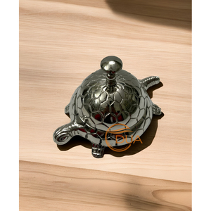 ทองเหลืองโบราณ & ระฆังเงินรูปเต่าตกแต่งงานฝีมือโลหะเทคนิคการหล่อใช้งานได้ - Product Image 6