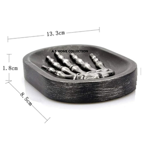 Porte-savon en métal en acier inoxydable de forme ovale poli brillant pour accessoires de salle de bain maison hôtel Restaurant - Product Image 5