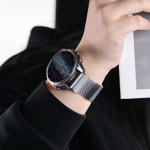 Bracelet de montre magnétique en boucle milanaise QuickFit 26 mm 22 mm sans espaces pour Garmin <span class=keywords><strong>Fenix</strong></span> 8 7x 7pro 6 <span class=keywords><strong>6pro</strong></span> 5 Bracelet de montre pour Enduro 3 2 1 - Product Image 6