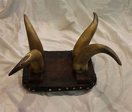 Direct Factory Luxury Indian Ox Horn Chair Handcrafted Cow Style Best Quality Polished Technique for Home Decor Natural <b>Crafts</b> - Product Image 5