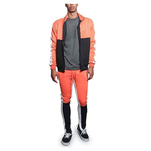 Men's Plus Size Skinny Jogger Fitness Fleece Tracksuit Winter Breathable Comfortable with Custom <b>String</b> Hoodie - Product Image 5