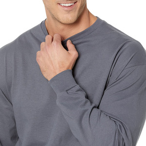 Haut à col rond personnalisé ODM le plus populaire exigé t-shirts pour hommes en coton léger de haute qualité avec logo personnalisé - Product Image 5