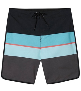 Men's High Street Style Quick Dry <b>Swim</b> Shorts <b>Slim</b> Fit Elastic Waist Polyester Beach Shorts with Solid Print Printed <b>Trunks</b> - Product Image 4