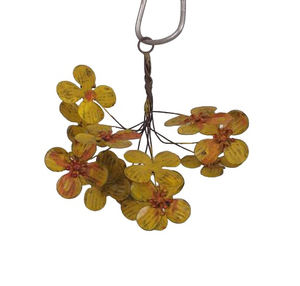 Gavava Bouquet mural de feuilles vertes Bouquet de gui en fer pour votre magasin Feuilles de macramé Bouquet de gui dessiné à la main - Product Image 3