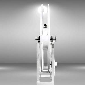 500W 12V Aviation simple enrouleur de tuyau en aluminium naturel 2 "équipement de service d'essence Vietnam avec 1 an de garantie de haute qualité - Product Image 2