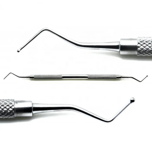 เครื่องมืออุดฟันแบบสองหัวสำหรับงานทันตกรรมจัดฟัน ยี่ห้อ Bone Bridge ผลิตจากสแตนเลสสตีล สำหรับงานบูรณะฟัน ขายส่ง - Product Image 1