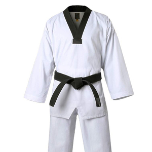 Uniforme de Taekwondo Dobok para Artes Marciales, Económico, con Logotipo y Color Personalizados, 100% Algodón para Adultos - Product Image 5