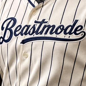 Custom Pinstripe <b>Baseball</b> Uniform Set OEM Polyester Breathable Team Jersey Pants Wholesale Sportswear Supplier - Product Image 6