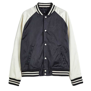 Chaqueta Bomber de Satén para Hombre, Diseño Nuevo, Informal, de Moda, Hecha a Medida, de Alta Calidad, Venta al por Mayor - Product Image 2