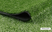 Gazon artificiel ignifuge écologique sans remplissage 40/30 mm pour terrains de football/soccer et aires de jeux