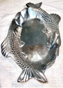 Gran oferta, bandeja decorativa para servir pescado, plato de Metal para aperitivos, plato para servir mariscos, frutas, dulces, aperitivos, vajilla, regalo - Product Image 3