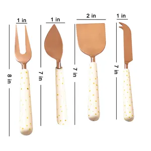 Ensemble de couverts de luxe en métal en acier inoxydable de haute qualité pour votre maison et votre restaurant ensemble de 4 couverts - Product Image 1