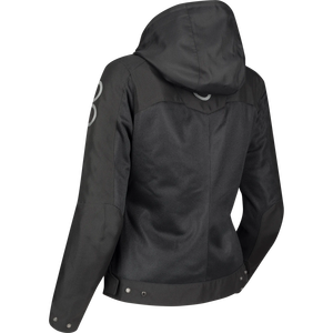 Profil เสื้อแจ็กเก็ตมอเตอร์ไซค์สำหรับผู้หญิง, เสื้อแจ็คเก็ตผ้าคอร์ดูร่าเอ็นดูโร่และผจญภัยกันน้ำสำหรับฤดูร้อน - Product Image 2