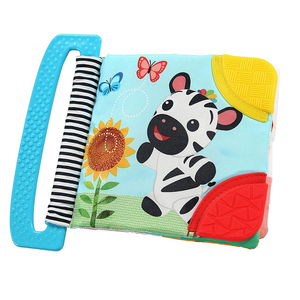 หนังสือผ้านุ่มสำหรับเด็กหนังสือผ้าสำหรับเด็กทารกแรกเกิดถึงวัยหัดเดินเด็กก่อนวัยเรียนของเล่นฝึกประสาทสัมผัสแบบโต้ตอบสำหรับเด็กหนังสือผ้าสำหรับเด็กทารกปฐมวัย - Product Image 1