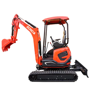 Mini pelleteuse sur chenilles modèle HT18 de 2.5 tonnes avec moteur Changchai à cylindre hydraulique Eaton-pour usage domestique - Product Image 3