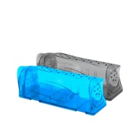 Piège à souris solide sans cruauté Réutilisable Efficace Écologique Transparent Live Catch & Release Rongeur Lutte antiparasitaire