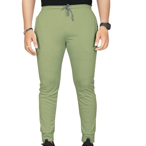 Pantalones informales de cintura alta para mujer, pantalones de cuero apilados marrones plisados con cremallera de moda callejera con tela de lona ligera - Product Image 6