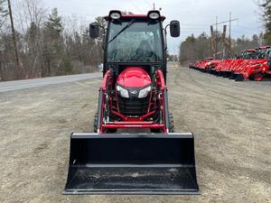 Livraison gratuite Mahindra Emax 20s HST tracteur agricole avec chargeur à fixation rapide et godet 4WD 19HP moteur Diesel 540 PTO 3 points d'attelage - Product Image 4