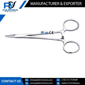 Porte-aiguille Halsey en acier inoxydable, Logo allemand personnalisé de qualité supérieure Offre Spéciale/porte-aiguille Halsey à prix raisonnable - Product Image 3