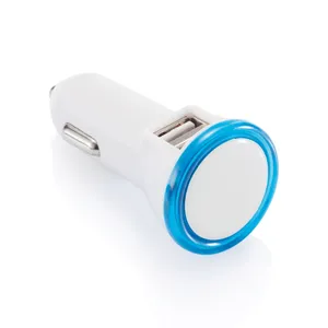 Custom Two-Outlet <b>Car</b> <b>Charger</b> Promotional USB Gadgets - Product Image 1