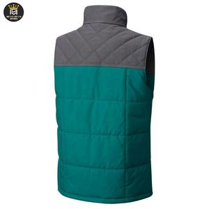 Chaleco acolchado en blanco sin mangas personalizado para hombre, conjunto de chaleco acolchado de talla grande, chalecos para hombre, chaqueta de invierno - Product Image 2