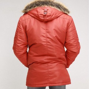 Prix de gros nouveau design 2025 personnalisé hommes mode hiver bouffant longue doudoune pour hommes - Product Image 6