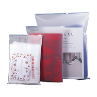 Pochette en plastique personnalisée sacs en poly avec logo imprimé personnalisé, T-shirt fermeture éclair zip-lock emballage sac en plastique pour vêtements meilleur prix
