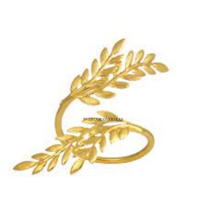 Anneaux de serviette de luxe en aluminium coulé de qualité supérieure, plaqués or de haute qualité, les plus vendus, au prix le plus bas - Product Image 2