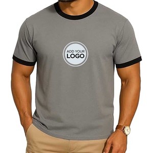 60/40 algodón/camiseta Poly Ringer - Product Image 5