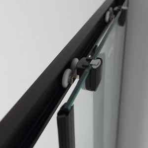 Box Doccia CIELO 70x100 con Profilo Nero Opaco e Vetro Trasparente - Product Image 4
