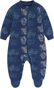 Barboteuse confortable en coton biologique pour bébé, parfaite pour la récréation et l'usure quotidienne des nouveau-nés aux tout-petits - Product Image 4