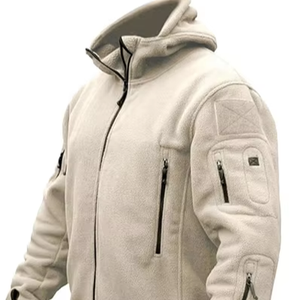 เสื้อแจ็คเก็ตมีฮู้ดผ้าฟลีซสำหรับผู้ชาย - Product Image 1