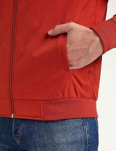 Veste bouffante en nylon extérieure de haute qualité pour hommes Logo personnalisé couleur rouille hiver bouffée de bulles longue longueur tissu à capuche nouveau - Product Image 4