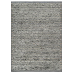 Tapis en laine tissés à la main vertes à motifs abstraits rayés pour la maison, la chambre, le salon et le couloir - Hwl-294 - Product Image 1