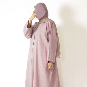 Modern New Design Islamic <b>Modest</b> Straight Khimar Abaya 2-Piece Set for Muslim Women Dubai Prayer <b>Dress</b> - Product Image 3