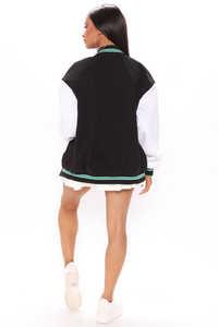 Veste universitaire en laine polaire personnalisée pour adultes et jeunes Veste de baseball Letterman Impression de logo personnalisée respirante pour l'hiver - Product Image 4