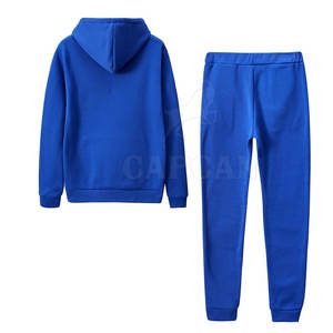 Conjuntos Deportivos Casuales de Otoño Invierno para Mujer, Tallas Grandes, Transpirables, 100% Algodón, con Logotipo Personalizado, Color Sólido, a Bajo Precio - Product Image 2