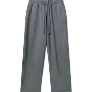 New Tread Design Custom Sweat <b>Trousers</b> Oversized Flared Pants for <b>Men</b> Wide Leg <b>Lightweight</b> Blank High Quality Flare Track Pants - Product Image 1