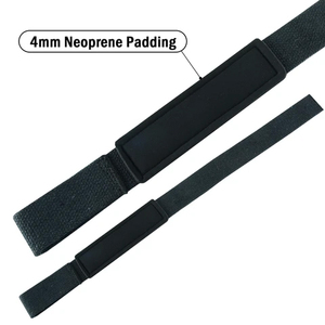 OEM Custom Logo Gym Anti-Slip Wrist Straps Weightlifting Powerlifting Home Training <b>Equipment</b> Customized <b>Weight</b> <b>Lifting</b> Straps - Product Image 4