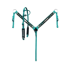 Compra de nailon de primera calidad Western One Ear Headstall & Beast Collar Set Top Indian Supplier Manufacture - Product Image 3